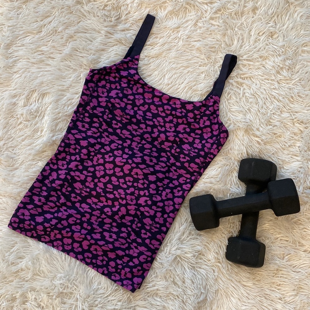 Lululemon cheetah violet tank